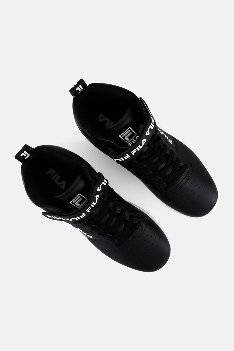 FILA Men Vulc 13 Repeat Logo Outdoor Shoes, Black - Image 4