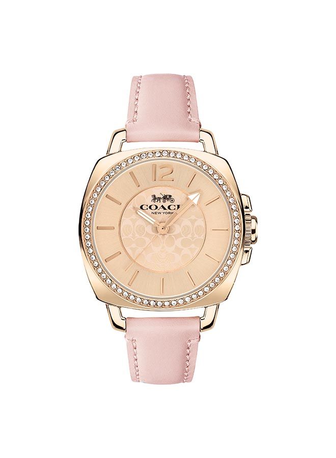 COACH Boyfriend Women's Leather Wrist Watch - 14503981 - Image 1