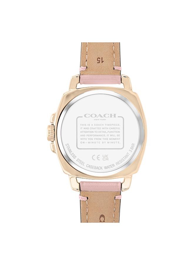 COACH Boyfriend Women's Leather Wrist Watch - 14503981 - Image 2