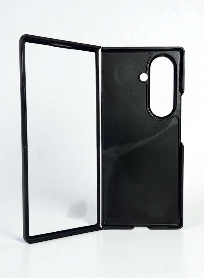 Covernex Samsung Galaxy Z Fold7 Protective Case Cover Hat Girl & Eiffel Tower - Image 2