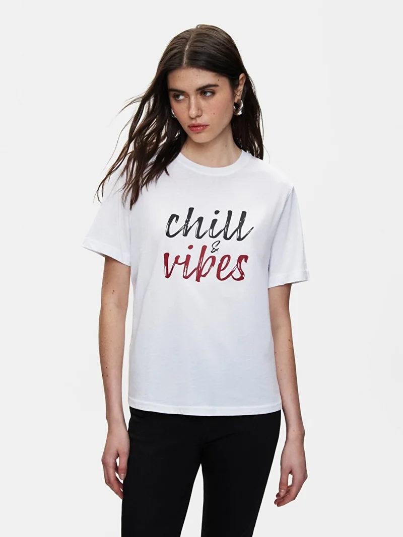 ال تي بي White T-Shirt