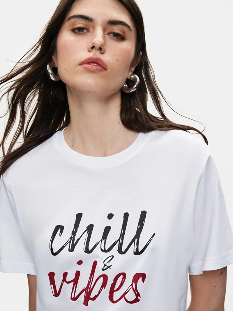 ال تي بي White T-Shirt