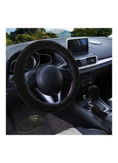 PRIMO PLUS Fluffy 3 pcs Steering Wheel / Handbrake / Gear Shift Cover  - Image 2