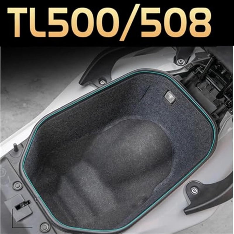 QASULER Rear Trunk Cargo Liner Protector for SYM Motorcycles - Image 4