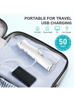 Portable Dental Water Flosser for Teeth Cleaning, Oral Irrigator with 4 Modes, 5 Scalable Jet Nozzles, IPX7 Water Resistance, 300ML Capacity - pzsku/ZF03150DACD1FA7FBAE44Z/45/_/1723179191/2690c6d0-0655-421c-9550-9321ff98a3a7