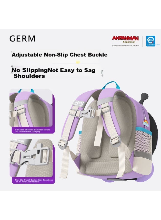 Germ Anpanman Kindergarten Backpack Cute Kids Boys Girls Toddler Small Shoulder Bag - Image 5