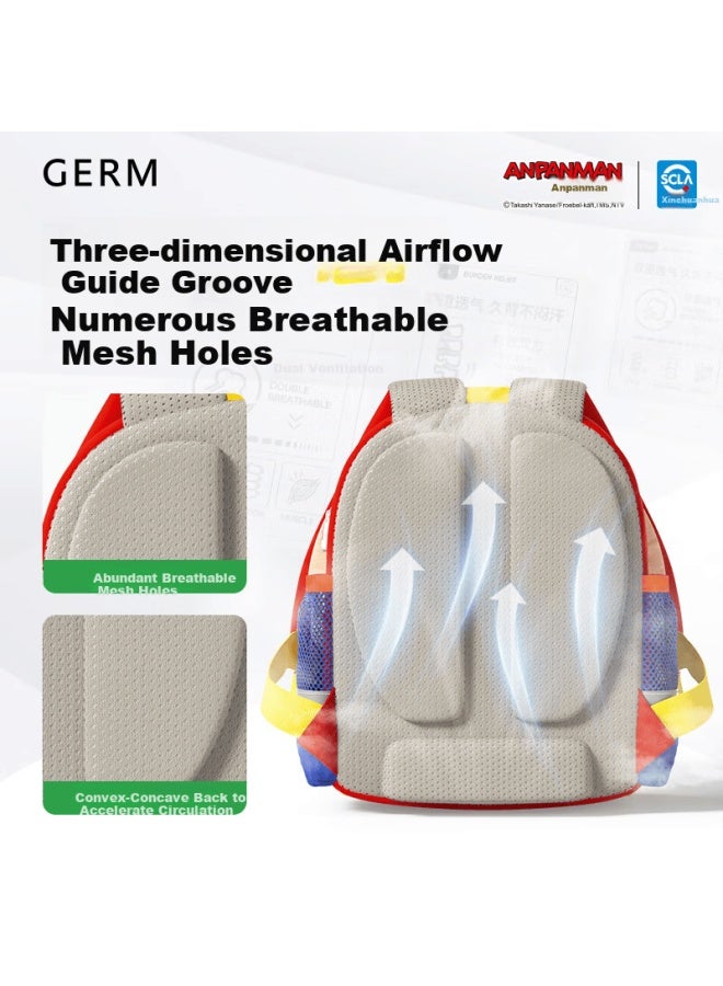 Germ Anpanman Kindergarten Backpack Cute Kids Boys Girls Toddler Small Shoulder Bag - Image 4