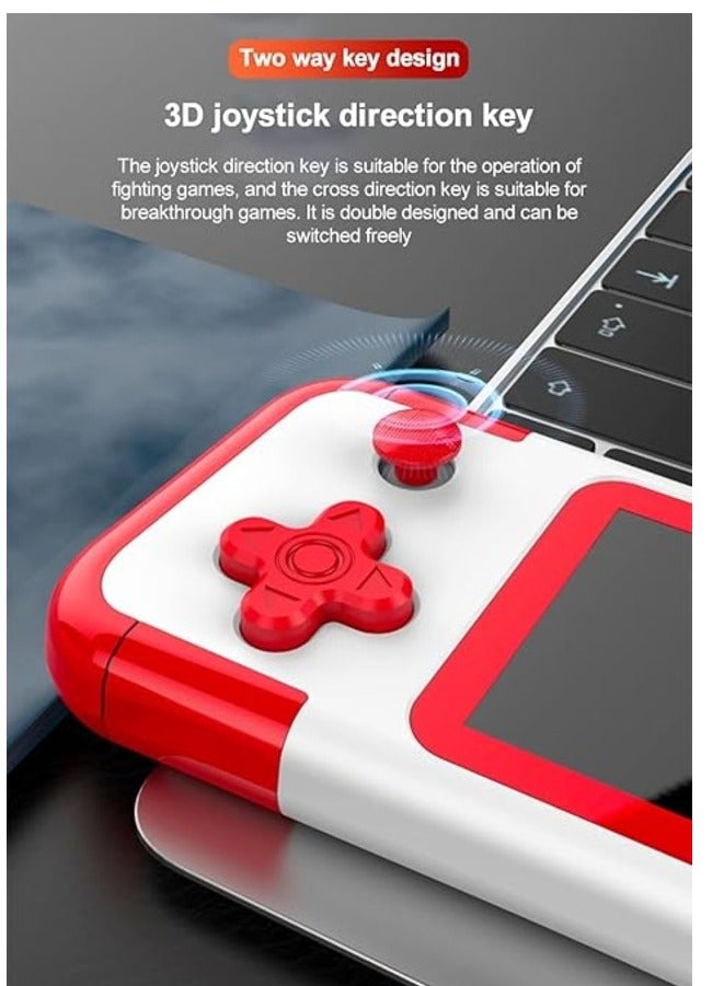 Handheld Game Console, Retro Game Console Built-in 666 Games, 3.0" FT HD Color Screen, AV Output, Dual 3D Joysticks, Handheld Emulator Game Console - Image 3