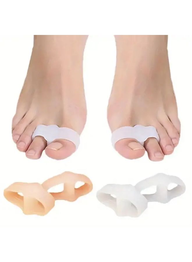 Skin A Silicone Toe Separators For Bunion Relief And Foot Alignment Soft Gel Corrector - Image 1