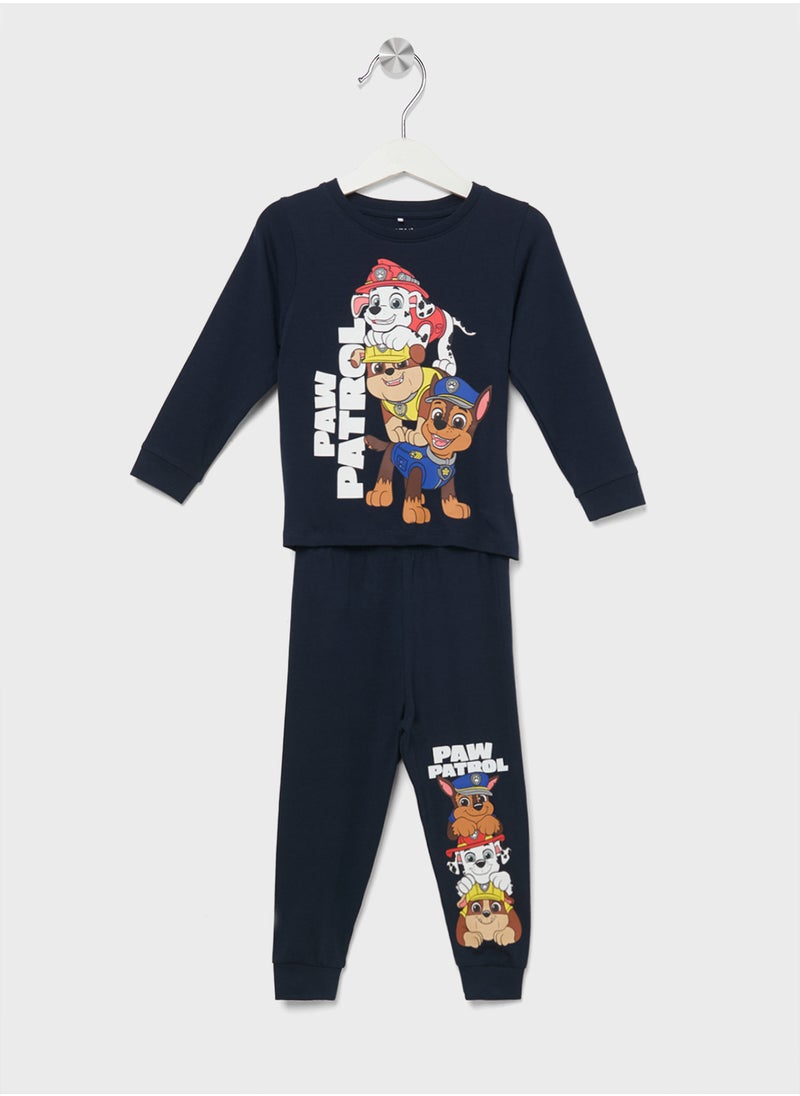 NAME IT Kids Graphic T-Shirt & Pants Sets  - Image 1
