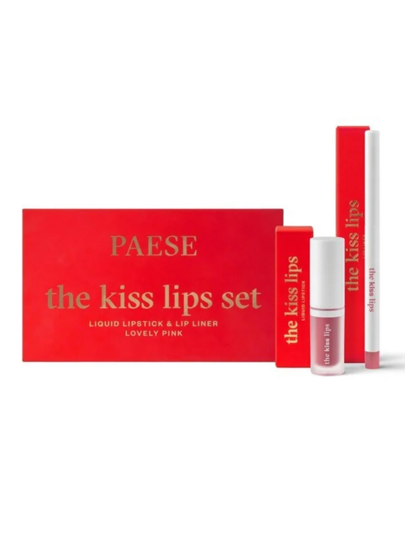 Paese PAESE The Kiss Lips Set - 03 LOVELY PINK