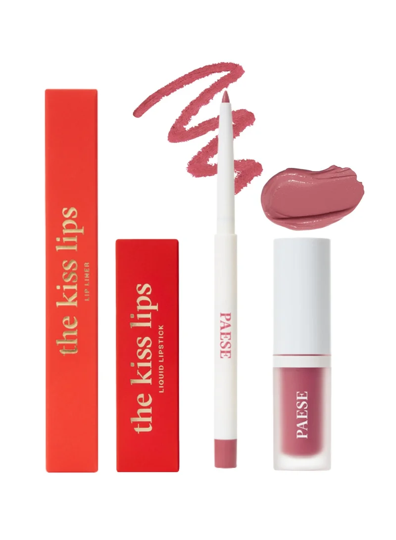 Paese PAESE The Kiss Lips Set - 03 LOVELY PINK
