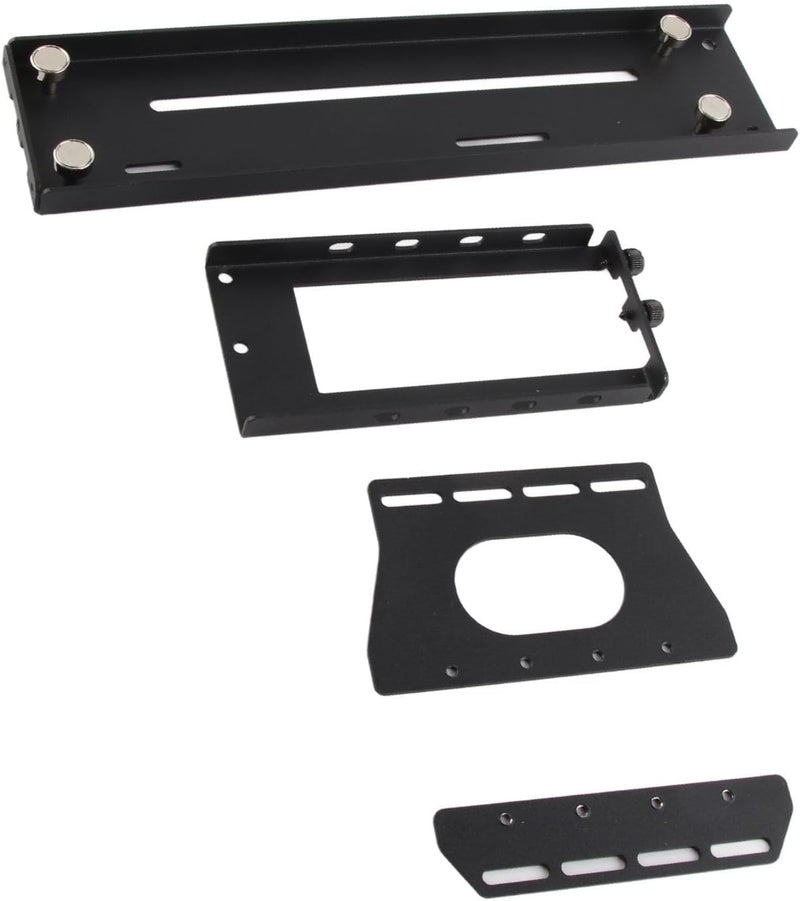 Vertical GPU Mount PCI E 3.0 X16 Graphics Card Support Bracket, Adjustable Vertical GPU Holder with ARGB Lighting for ATX PC Case, Compatible with 2-3 Slot GPUs (26 * 8.2 * 12.8 cm) - Image 2