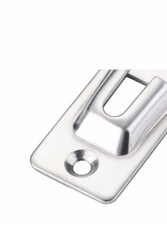 Y&D 90 Degree Heavy Duty Stainless Steel Bar Gate Latches Safety Door Lock Lever Bolts for Doors Security Clasp Hasp Latch, Extra Thick Bolt  - Image 5