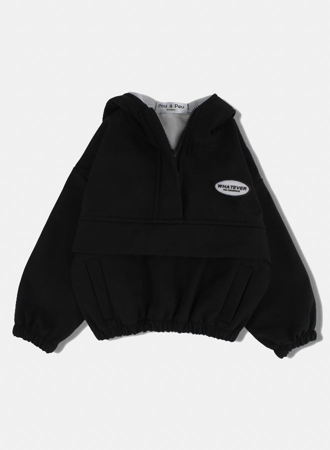 Unisex Waterproof Hoodie – Black - Image 1
