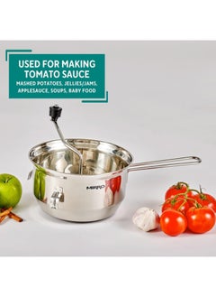 Mirro Mirro 50025 Foley Stainless Steel Healthy Food Mill Cookware, 3.5-Quart, Silver -  - Image 2