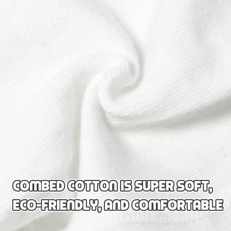 BEAR MUM Baby Girls' Seamless Organic Cotton Tights White 0-6Month - Image 4