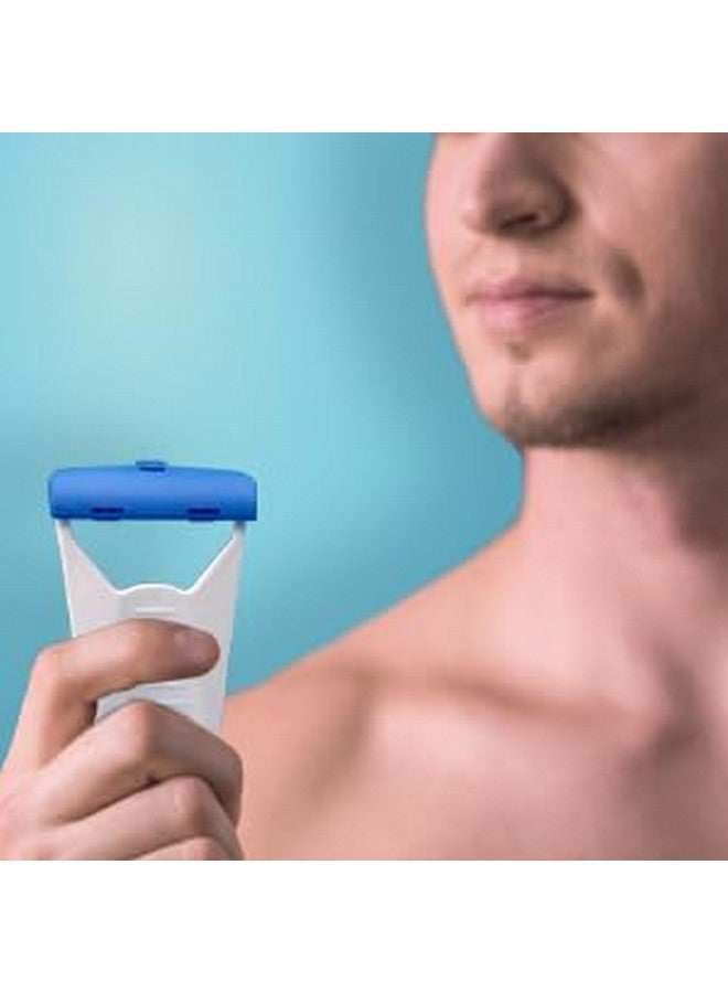SAVSONS blue fit pack of 8 Disposable Skin Razor| Disposable Razor for Safe Body Hair Removal prep razor | Smooth | Sharp | Safe | (8) - Image 2