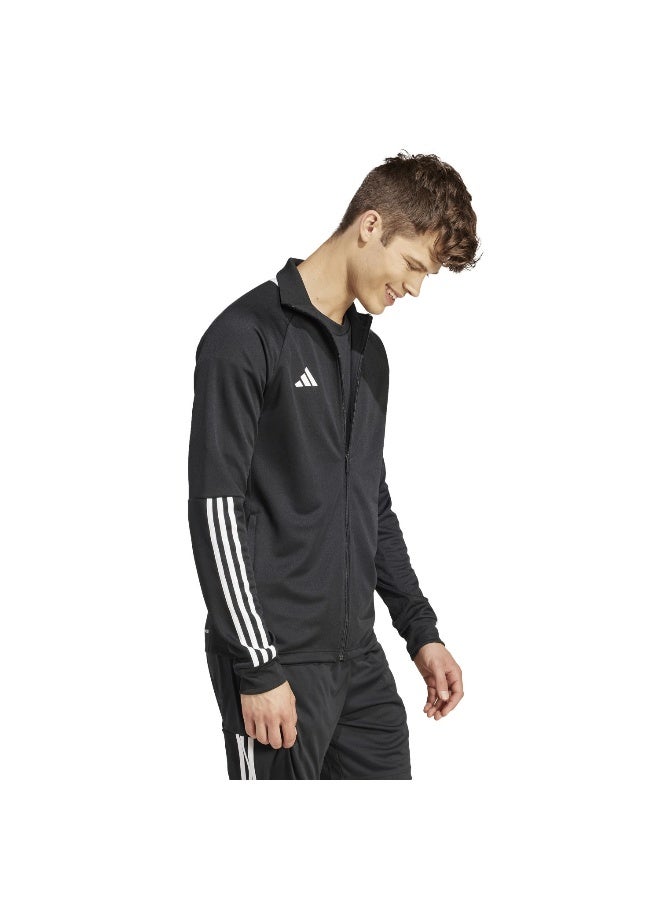 Adidas M Sereno Tj Black Training Track Tops For Men XS  - Image 5