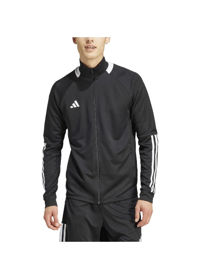 Adidas M Sereno Tj Black Training Track Tops For Men XS  - Image 3