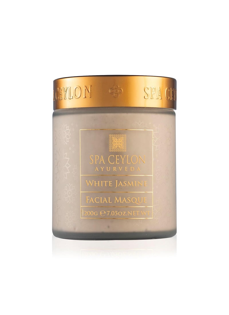 spa ceylon SPA CEYLON White Jasmine Facial Masque  lluminating Hydration  Natural Cleansing Face Mask  Suitable for Normal to Dry Skin 