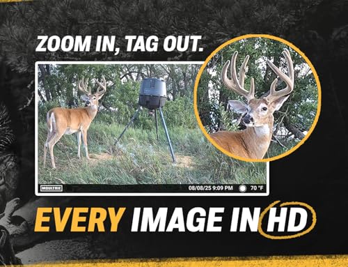 Moultrie Edge 2 Pro Cellular Trail Camera - Auto Connect Nationwide 4G LTE - On Demand 40MP Photo - 1440P Video with HD Audio - Ai False Trigger Elimination - 100 Ft Detection Range - No-Glow Flash - Image 5