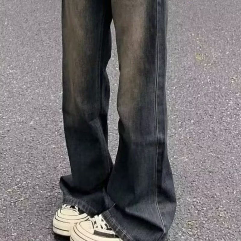Unisex Classic Denim Jeans Loose Fit Daily Outdoor Wear - Image 5