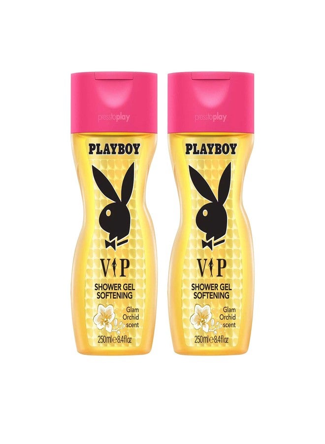 Playboy VIP Shower Gel - For Women (500 ml, Pack of 2) - Image 1