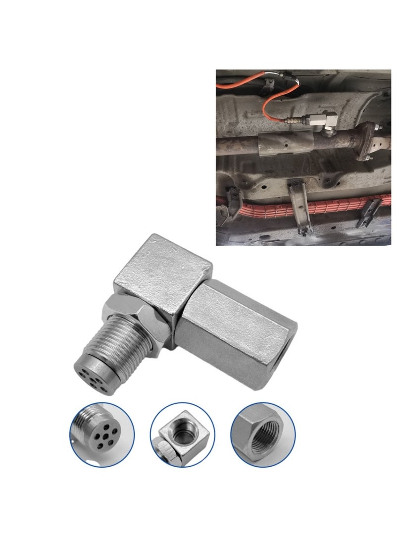 O2 Sensor Spacer 1 Pcs Universal M18*1.5 Check Engine Light Eliminator Adapter O2 Oxygen Sensor Spacer Extender Adapater Isolator for Exhaust Systems
