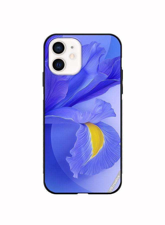 VR CREATIVE Protective Case Cover For Apple iPhone 12 mini Flower Design Multicolour - Image 1