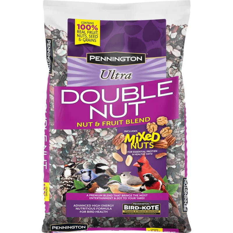 Pennington Ultra Double Nut, Nut & Fruit Blend 10lbs - Image 1