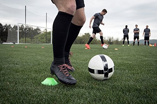 Kwik Goal مجموعة أقماع ديسك ميني من كويك غول (50 قطعة)، أزرق/أحمر - Image 2