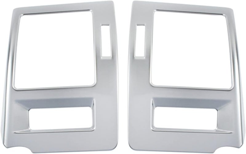 DEMULAX Chrome Dashboard Air Vent Trim for Toyota Prado FJ150 - Image 1