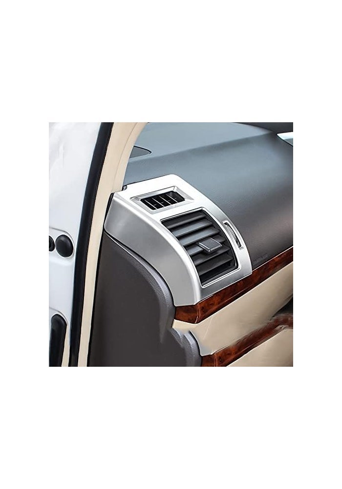DEMULAX Chrome Dashboard Air Vent Trim for Toyota Prado FJ150 - Image 3