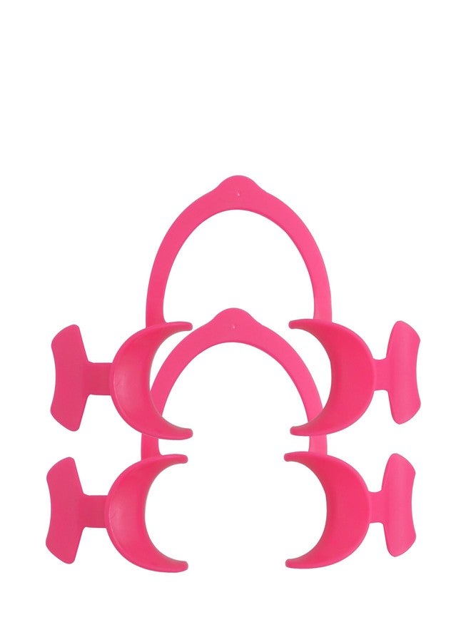 Dentosmile Flexi Eco Cheek Retractors Mouth opener with Wings in Pink Colour - Large (2) - Image 1