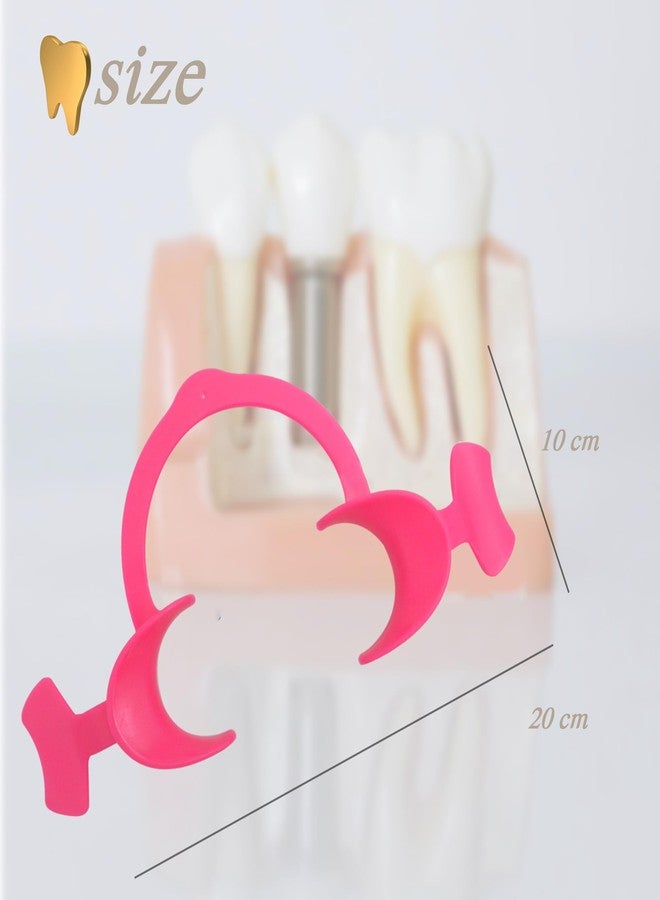 Dentosmile Flexi Eco Cheek Retractors Mouth opener with Wings in Pink Colour - Large (2) - Image 4