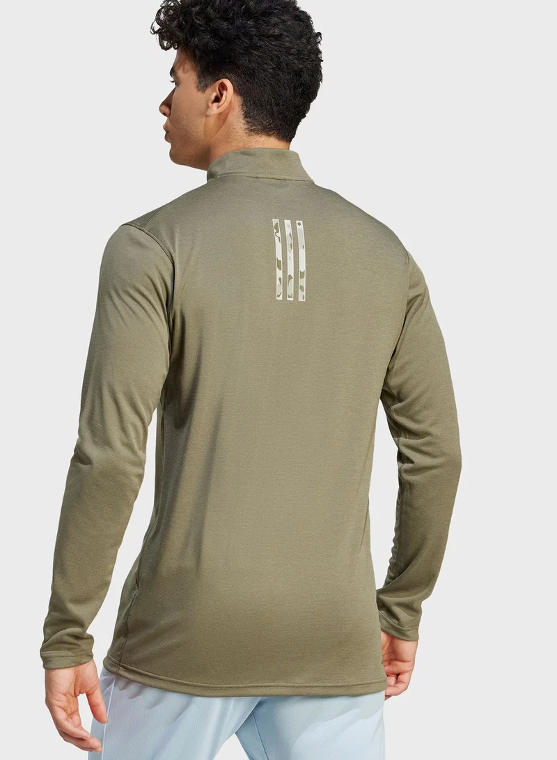 Adidas Train Essentials 1/4-Zip Sweatshirt