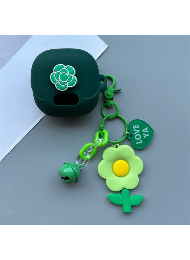 Suitable For Sound Wide Anker Soundcore Liberty4NC Wireless Bluetooth Headset Protective Case Cartoon Soft Case-Color:42+ Pendants-Model:Soundcore Liberty 4 Pro  - Image 1