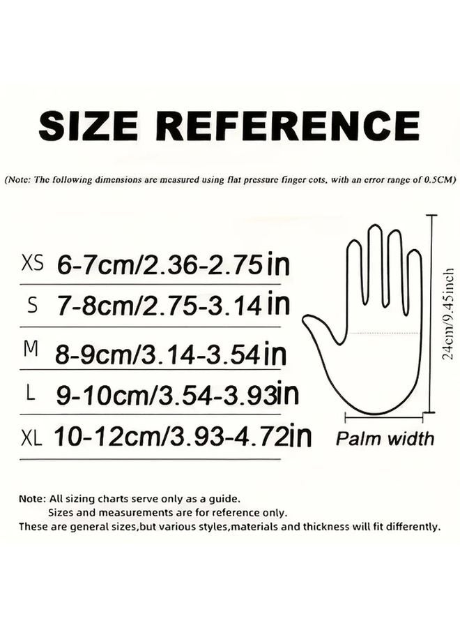 Black Nitrile Disposable Gloves 70 Pairs Size L Waterproof Durable For Tattoo Salon Restaurant - Image 4