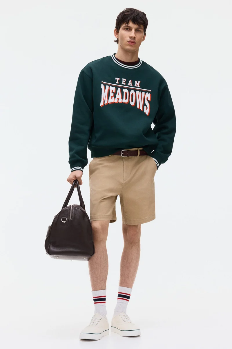 H&M Regular Fit Cotton chino shorts