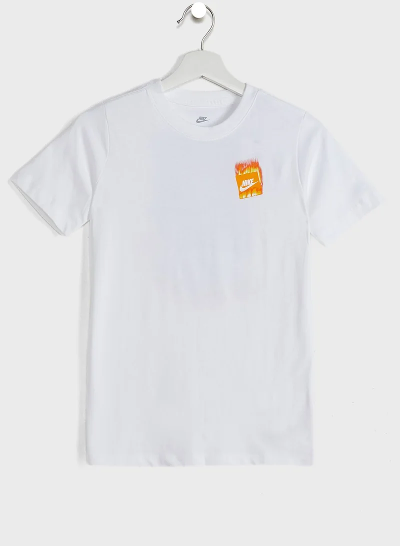 Nike Youth Nsw Heat On Feet T-Shirt