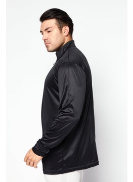 Reebok Men Sportswear Fit Training T Shirt, Black  - Image 2