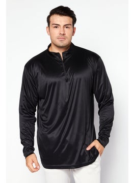 Reebok Men Sportswear Fit Training T Shirt, Black  - Image 1