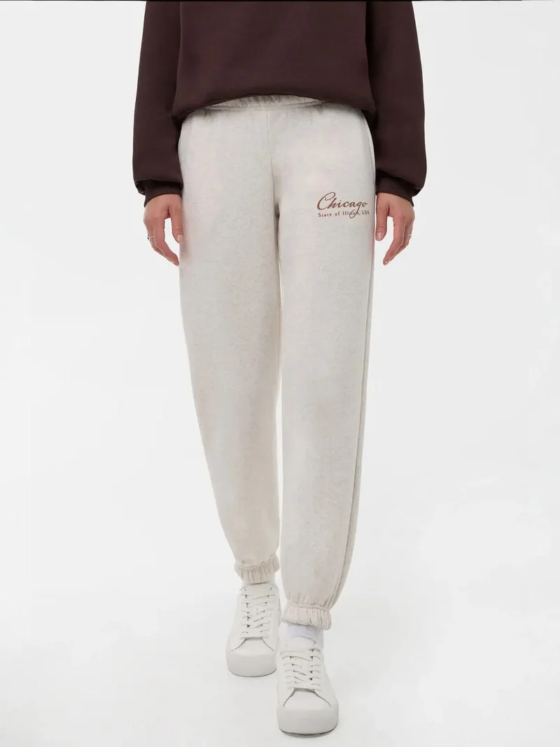 HICCUP Elastic Waist  Sweatpants