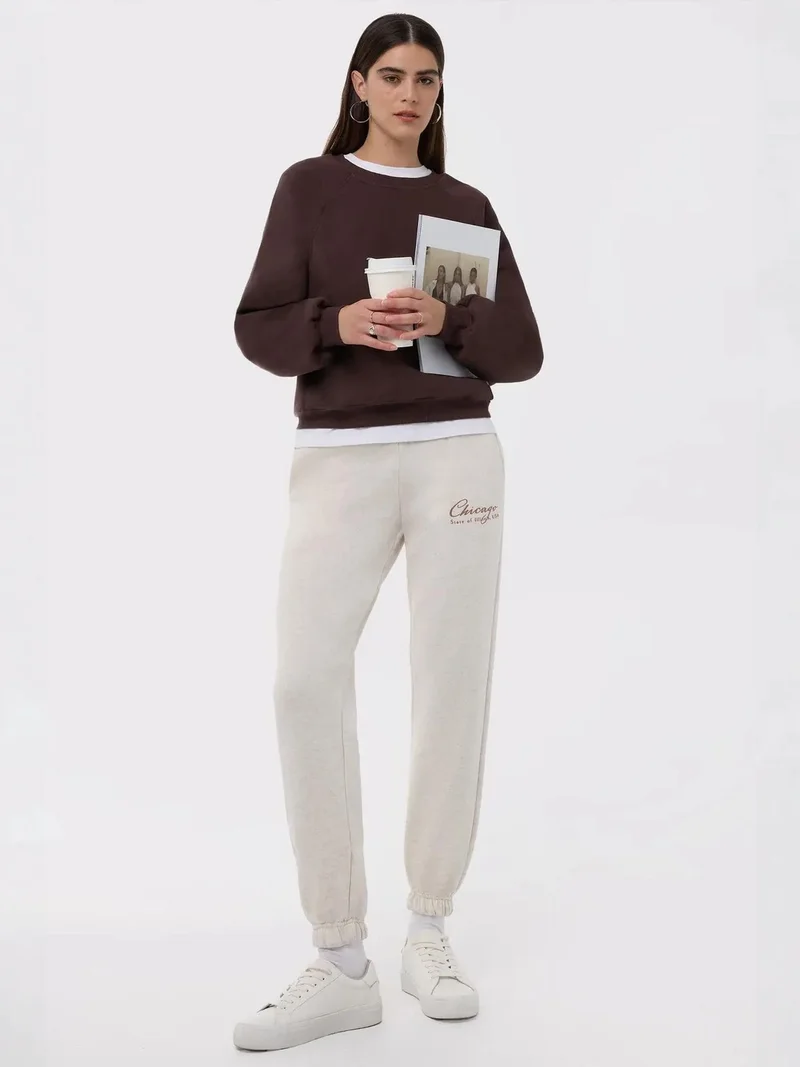 HICCUP Elastic Waist  Sweatpants