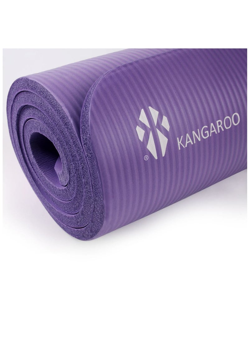 KANGAROO - Exercise mat: Kangaroo exercise mat, 1.5 cm thick, with rope and bag - Image 1