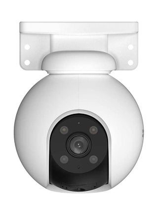 H8 Pro 3K Pan & Tilt Wi-Fi Camera, 360° Panoramic Coverage, AI-Powered Human / Vehicle Shape Detection, Auto-Tracking, Active Defense with Siren and Strobe Light, Color Night Vision, Two-Way Talk, Supports MicroSD Cards (Up to 512 GB) & EZVIZ CloudPlay Storage - view 2