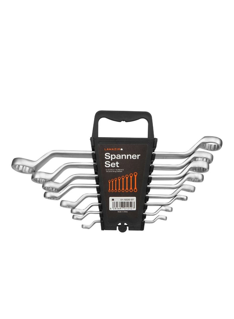 LAWAZIM Double Ring Offset Spanner Set - Image 1