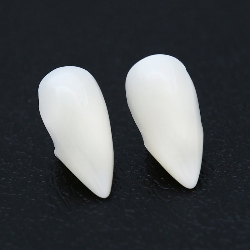 Vampire Teeth Realistic Vampire Fangs Zombie Denture Cosplay Accessories Halloween Party Prop Decoration - Image 1