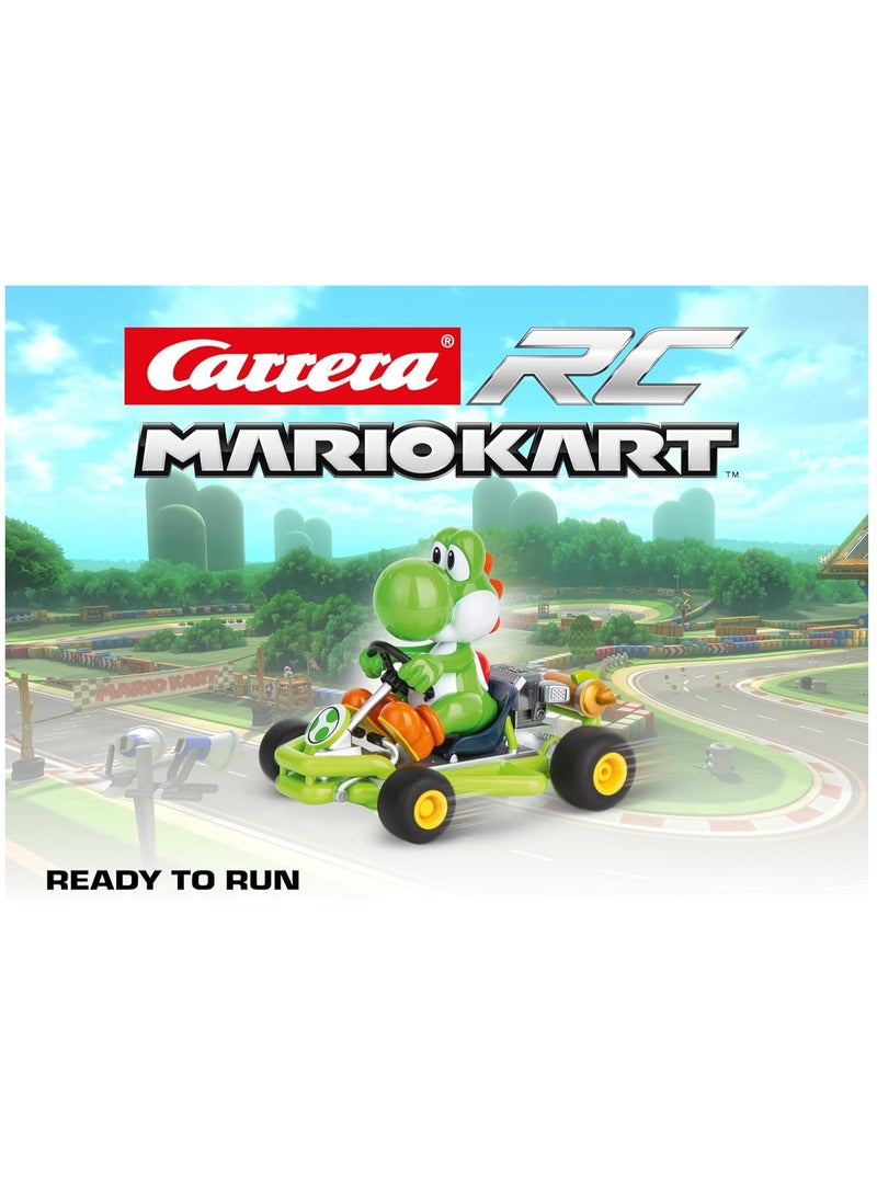 Carrera RC Mario Kart Pipe Kart Yoshi I For Children & Adults, Boys & Girls I Classic Reinterpreted I Driving Pleasure I Long-Lasting Fun I Fast Charging I Official Licence  - Image 2